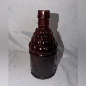 Vintage Wheaton NJ Amethyst Purple Glass American Army Bitters Drum Bottle
